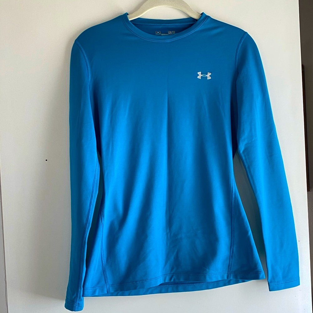 Under Armour Blue Cold Gear Long Sleeve Shirt